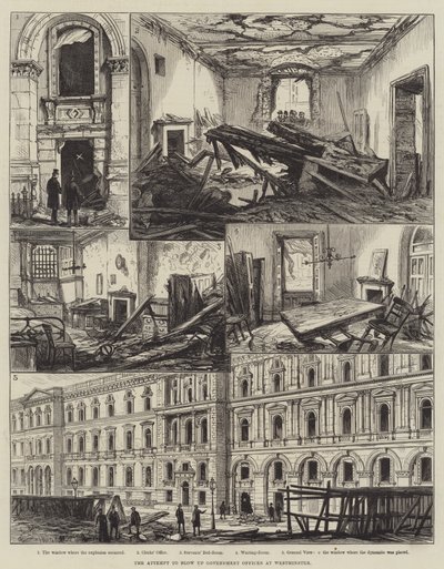 La tentative de faire sauter les bureaux du gouvernement à Westminster - Frank Watkins